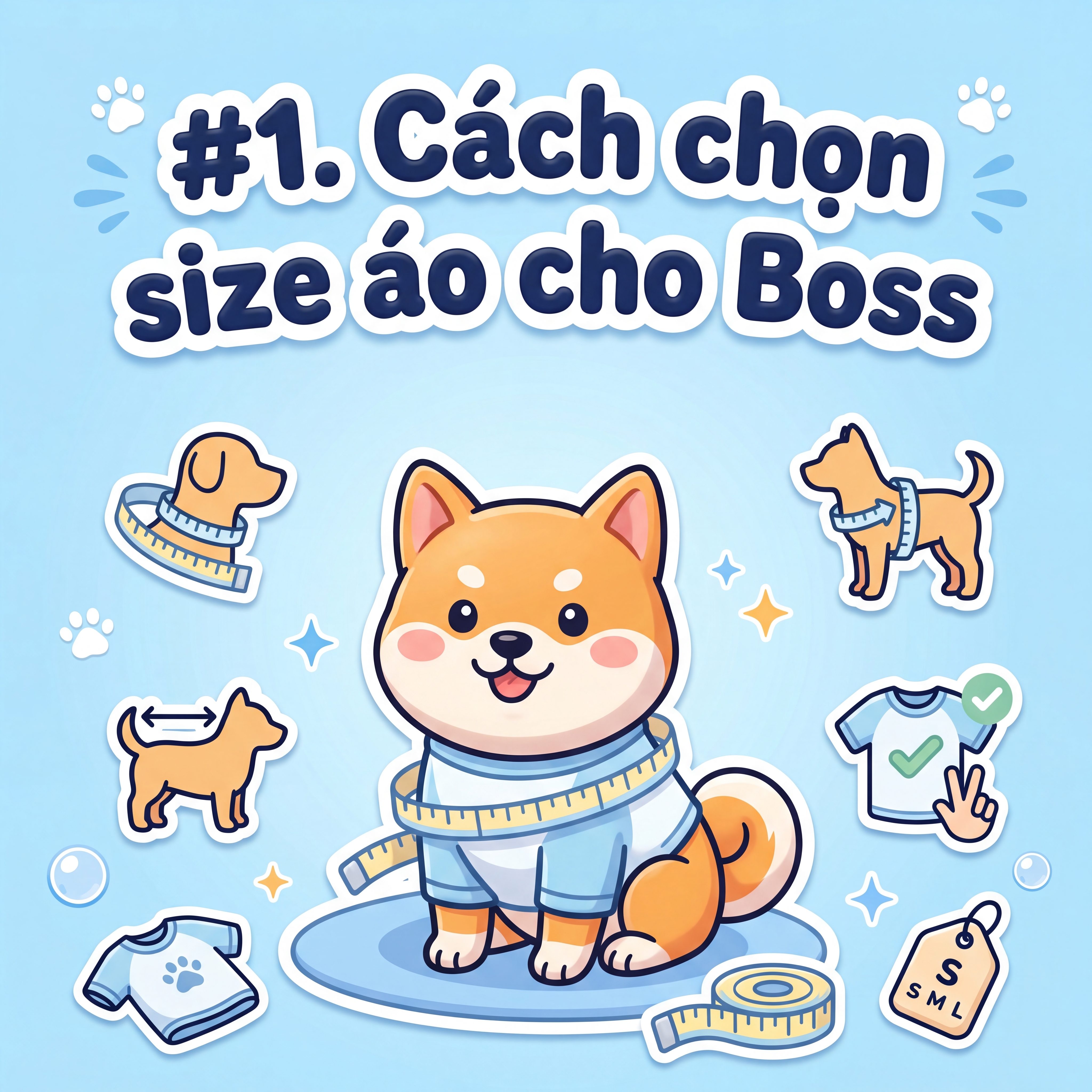 Cách chọn size áo cho Boss