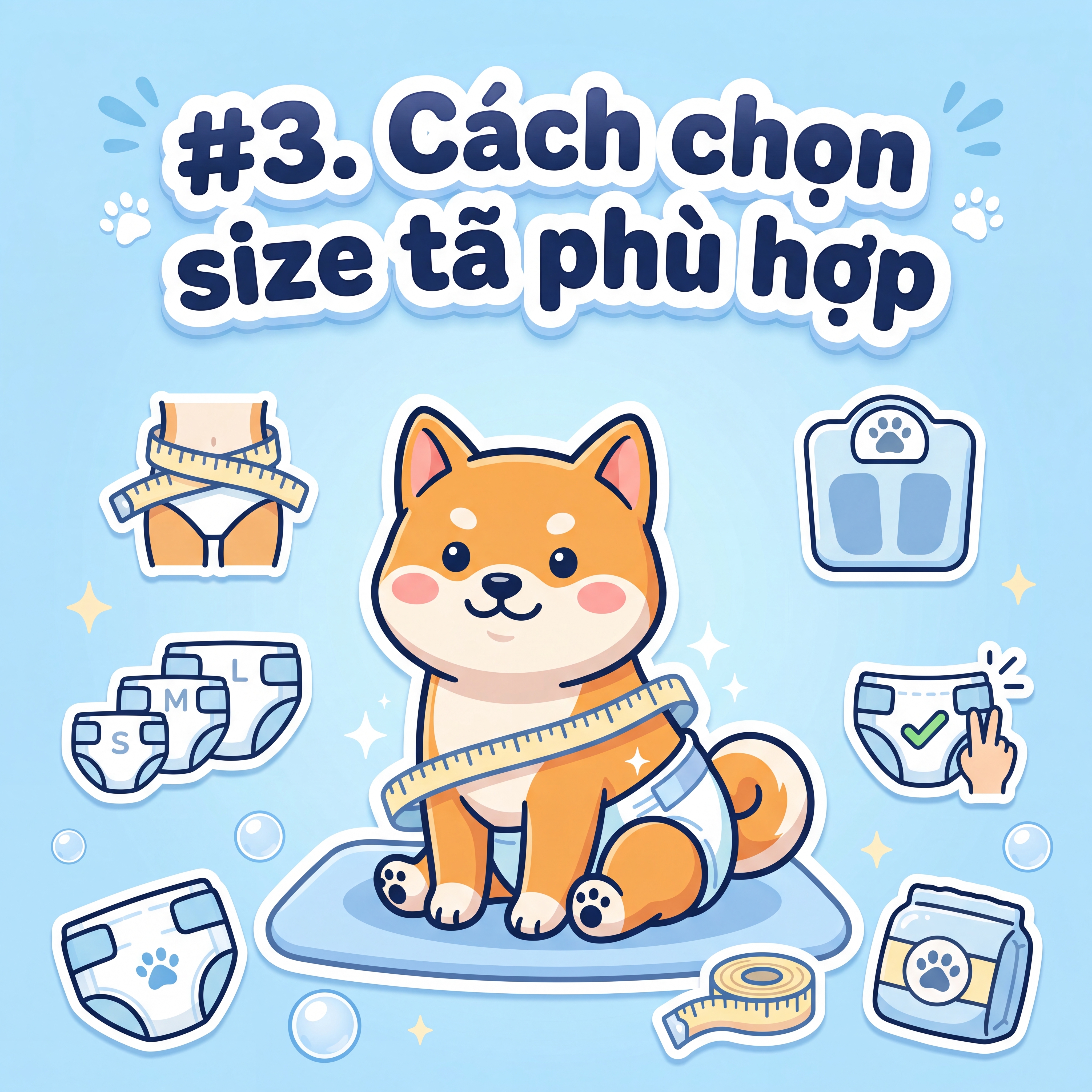Cách chọn size tã phù hợp