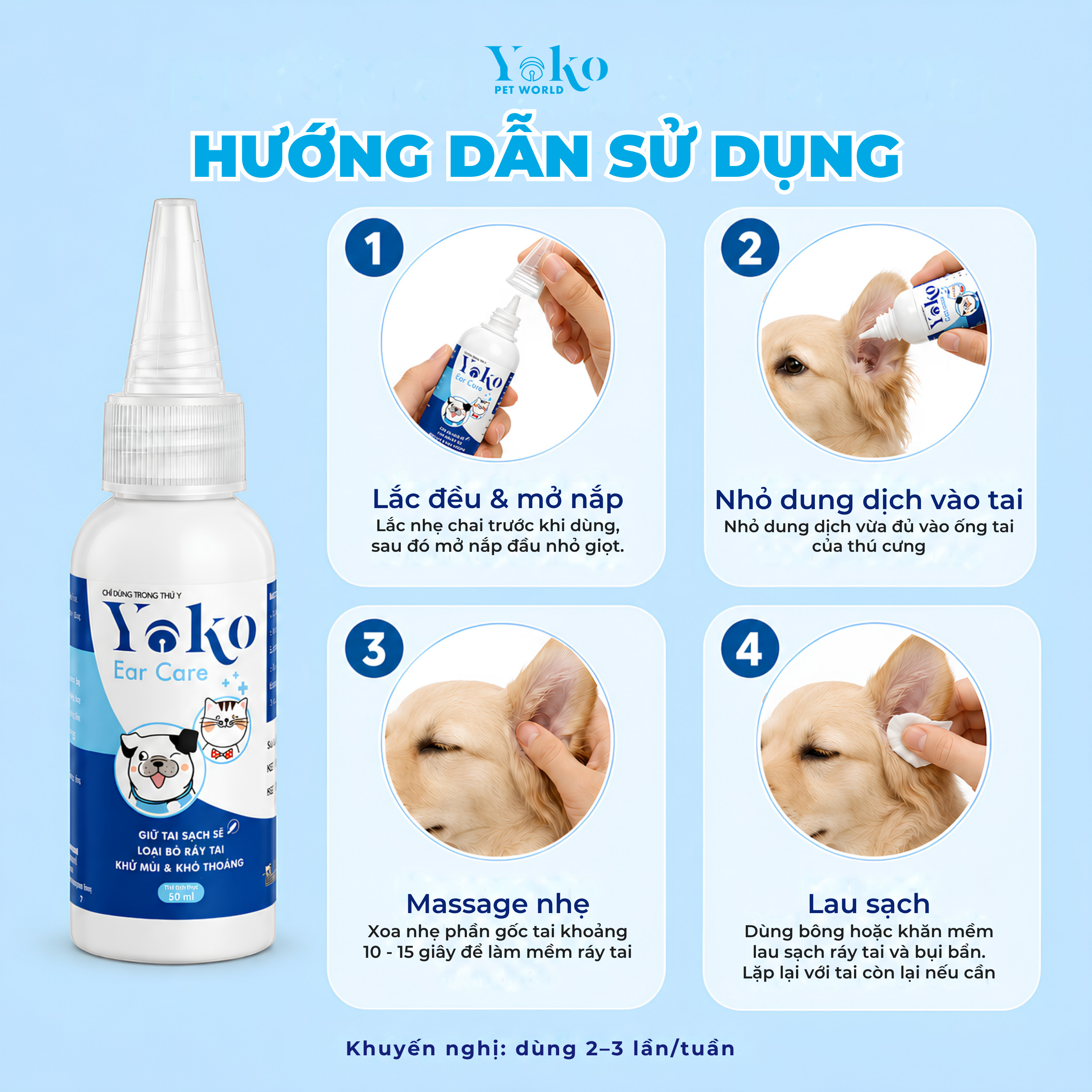 Nước rửa tai YOKO