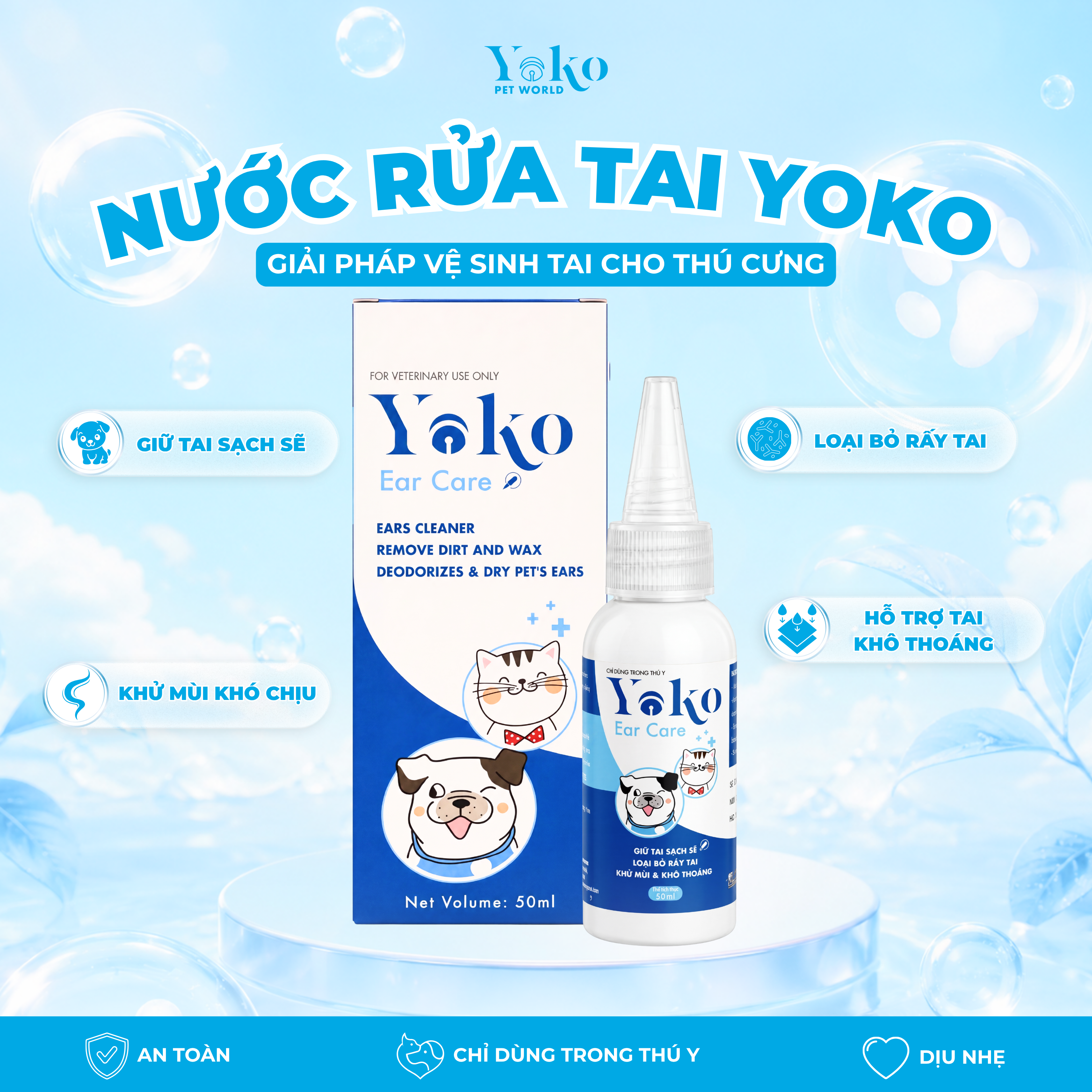 Nước rửa tai YOKO