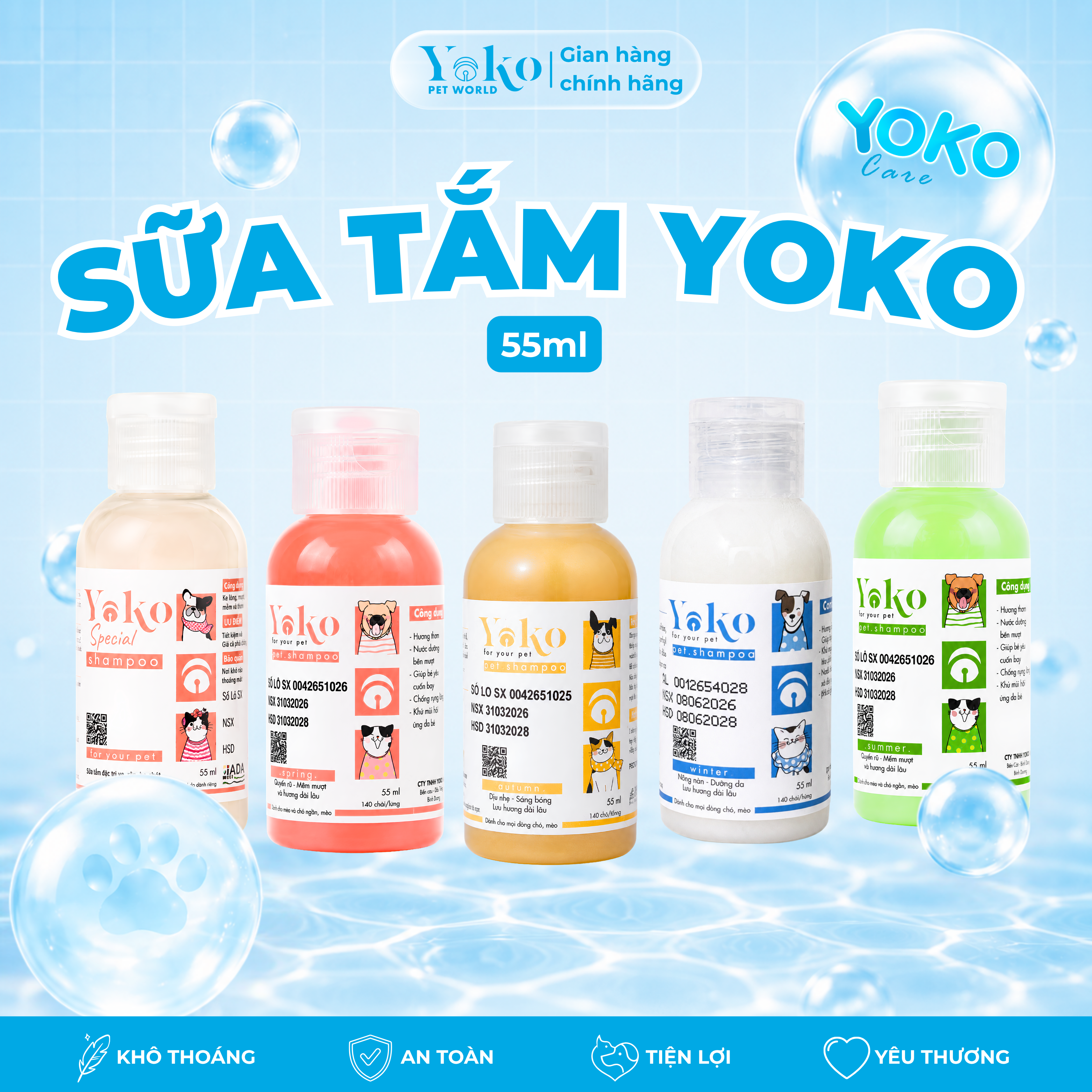 Sữa tắm YOKO