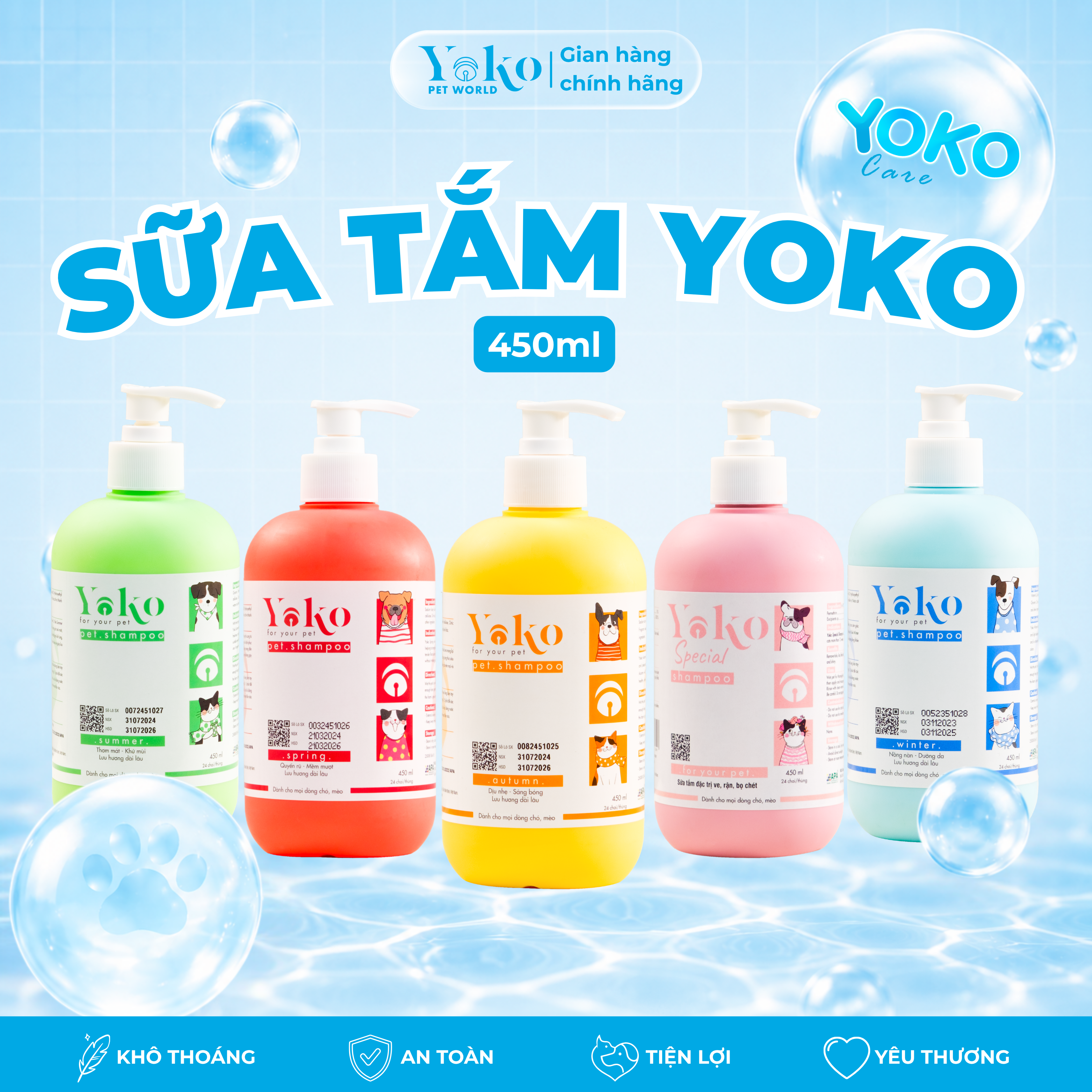 Sữa tắm YOKO