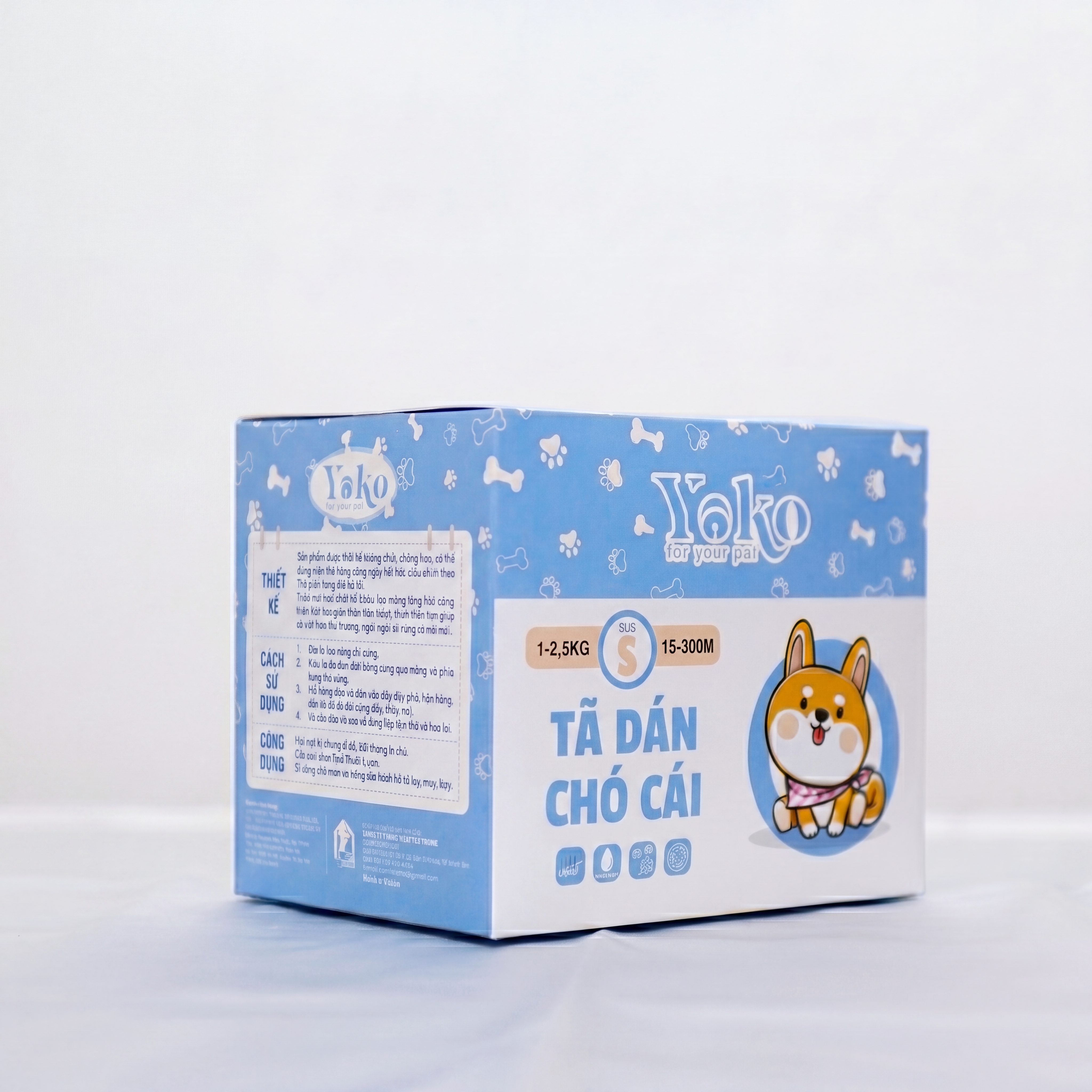 Tã dán chó đực