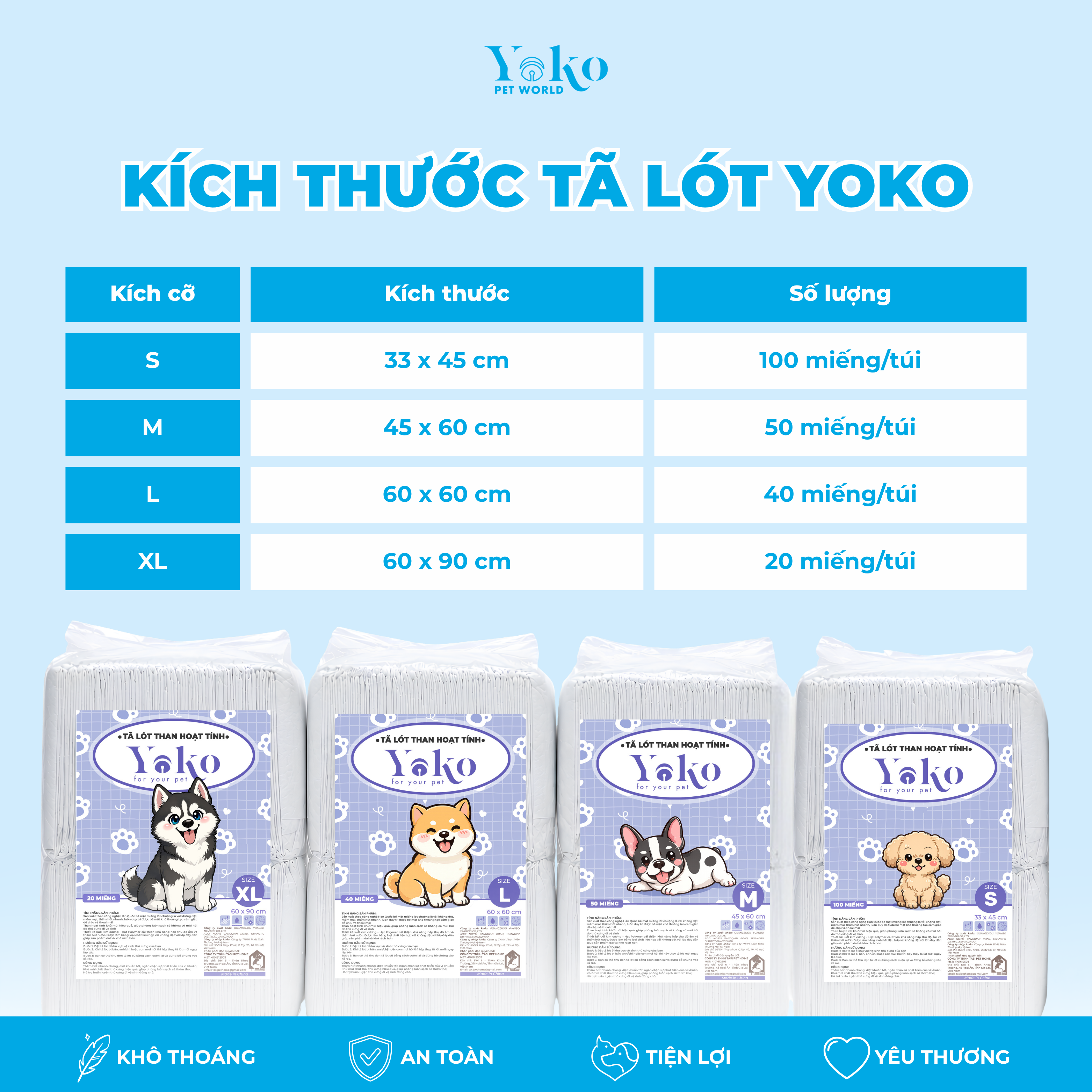 Tã lót YOKO